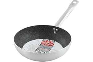 Ballarini Professionale Granite Padella Svasata Bassa, Alluminio, 24 cm