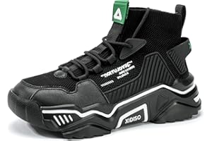 FUSHITON Montante Basket Mode Hommes Chaussure Sport Course Fitness Confort Sneakers Training Chaussures de Running Homme