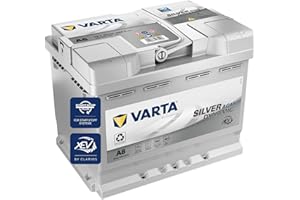 ‎VARTA VARTA Silver Dynamic AGM Batterie A8 – Start-Stop und xEV Autobatterie 12V 60Ah 680A – Starterbatterie für Autos mit hohem Energiebedarf
