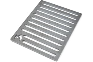 Grillrost.com Das Original Grille de Four 18x22cm en Acier Massif - Pas de Fonte Donc Pas de Risque de Casse