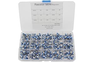 RAOGOODCX 300Pcs Variable Resistor 15 Value 100ohm- 2Mohm Variable Resistor 6mm Potentiometer Assortment Kit