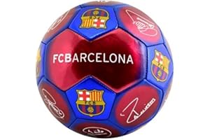 MANCHESTER UNITED F.C. Manchester United Official FC Barcelona Signature Soccer Ball Size 5