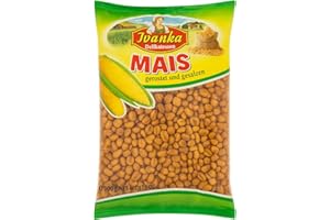 Ivanka Gerösteter & gesalzener Mais 5 x 500 g – Knusprig-gesunder Snack ohne Zusatzstoffe – Herzhafte Alternative zu Chips, ideal für Partys & Büro