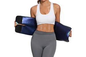 Midjetränare män kvinnor svart: svett-midjetrimmer justerbart yogabä