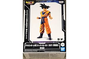 Banpresto - Figura de Acción Goku Dragon Ball Super, Super Hero Dxf, 18 cm, BP18554
