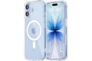 Minesk iPhone 17 için Magsafe ile Uyumlu Şeffaf Kılıf Kristal Berraklığında Materyal Polikarbonat Arka Kısım ve Silikon Kenarlar Wireless Kablosuz Şarj Destekli Kılıf Kapak (17)