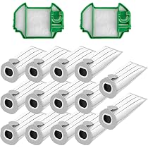 Produktbild von 10 Staubsaugerbeutel Für Vorwerk Kobold VK7 FP7 – 3-fach Filter Mit Aktivkohle, 99,97 % Partikelrückhalt – Hygienisch & Passgenau