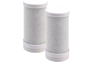 HOMELODY Wasserreiniger Filterelement, Wasserfilter Wasserhahn Filterelement Filtert Chlor, Sedimente, Rost, Kalk reduziert Bakterien, Metalle