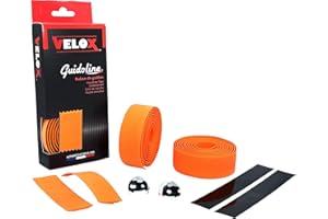 Velox Maxi Cork Handlebar Tape, One Size, Orange
