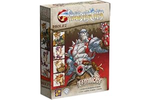 Galápagos CMON - Edge Entertainment GUFPR07 Zombicide: Thundercats Pack 2 zestaw miniaturowy, wielojęzyczny, zawiera hiszpański