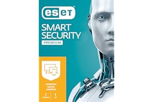 ESET Smart Security Premium 2023 | 1 Appareil | 1 An | Suite de sécurité Premium, Password Manager | Windows/Mac/Android | Code d'activation - envoi par email