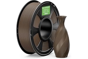 Filamento DEEPLEE PLA+ 2.0 marrone 1KG, Materiale Aggiornato per Stampanti 3D PLA+ 1.75mm Compatibile con la Maggior Parte delle Stampanti FDM.