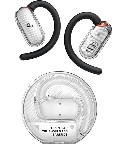 soundcore AeroClip by Anker, Open-Ear Earbuds, Clip-On Headphones