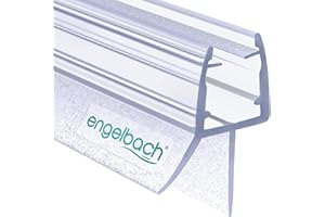 Engelbach® Goma mampara ducha - Junta para puertas de 5-8 mm - Evita fugas de agua - Fácil de instalar - Para modelos estándar