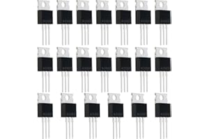 VGOL 20 PZ MJE3055T NPN Transistor TO-220 10A 60V 75W 29x9,7mm Per Commutazione Di Potenza E Amplificatori Per Uso Generale NPN Semiconduttore Interruttore Nero