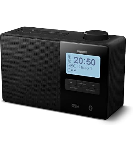 TechniSat DIGITRADIO 22 Radio De Cuisine DAB+ FM Avec Détecteur Mouvement - Encastrable Noir