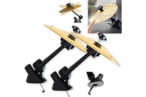 WZBBJUSER 2 pcs Autounfall Cymbals, Auto Crash Becken, Auto-Trommel-Lüftungsschlitz, Mini-Trommel Crash-Clip, Car Cymbals Air Vent, Auto Schlagzeug Becken, Mini Schlagzeug Autofür, Alle Arten Von Fahrzeugen