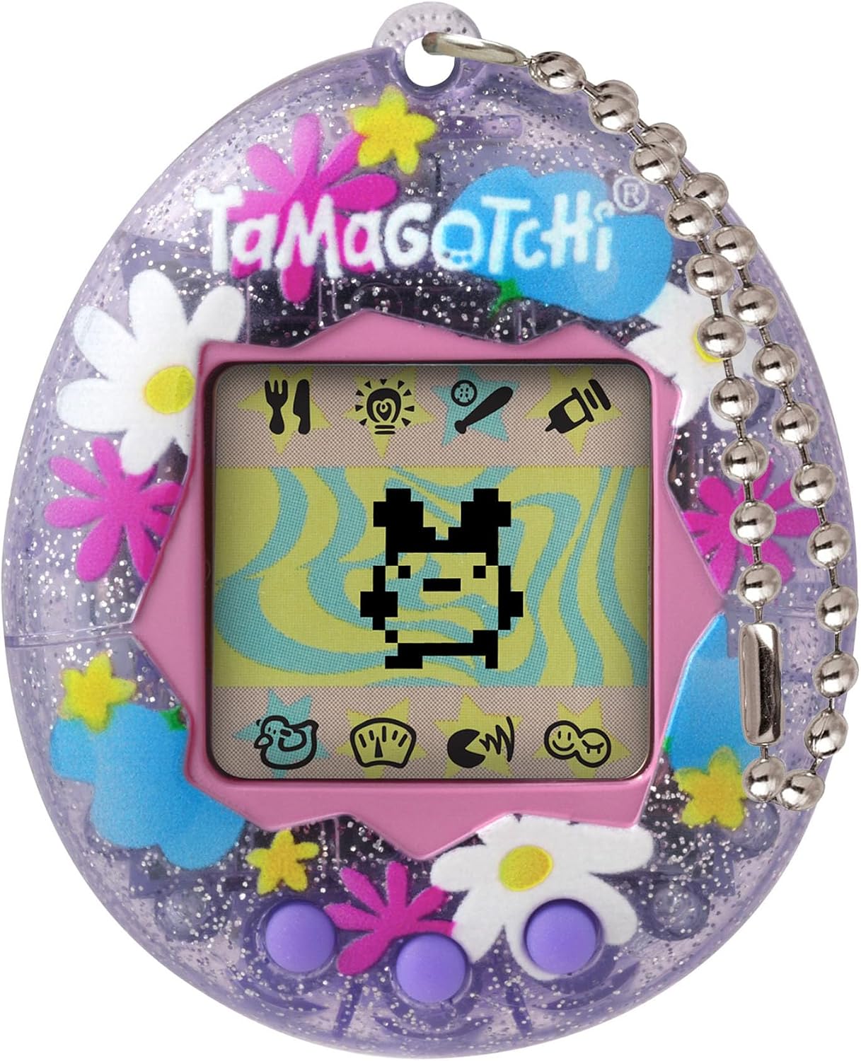 BANDAI - Tamagotchi Mascota Virtual Original Flower Perfume, Multicolor 42983 Juguete electrónico para Mayores de 8 años, Vuelve tu Mascota Electronica preferida con Otros diseños