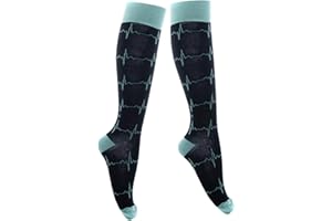 FitLegs - Life Compression Socks - 14-17mmHg for Work, Travel, & Pregnancy DVT Prevention - Unisex