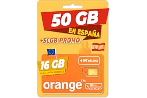 MARCO POLO MOBILE ORANGE SPAIN - SIM prepagata da 50GB in Spagna, 800 minuti per chiamate in Italia, 5 € di credito, Attivazione online solo su www marcopolomobile com