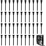 Vis de Ventilateurs en Silicone, 50 Pcs Vis de Ventilateurs Anti-Bruit Sont Utilisés pour Réduire les Vibrations des Ventilat