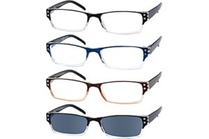 Eyekepper Zestaw 4 okularów do czytania ze sprężynami