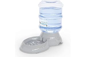 Noa Store Automatischer Wasserspender für Haustiere | Trinkbrunnen ohne Kabel | Katzen- und Hundetränke mit Schwerkraft, Wasserspenderstation, Katzen- und Hundewassernapf | 3,8 L