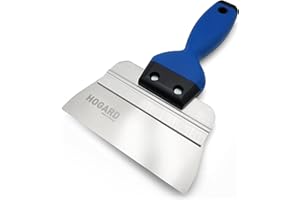 HOGARD 6" Taping Knife | Made of Stainless Steel with a Soft Grip | Perfect Plastering Tool | Made in EU
