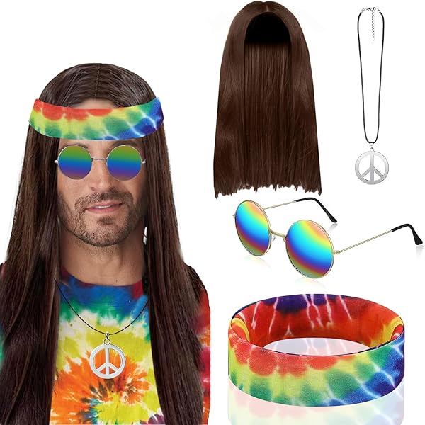 Goedkope hippie kleding en accessoires voor verkleedfeesten