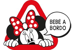 GENÉRICO Adhesivo. Pegatina coche Bebé a Bordo 20 x 15 cm. Vinilo fácil aplicación, pegatina coche, camión, furgoneta.