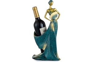 NUPTIO Casiers à Vin Porte Bouteille Porte Comptoir et Support Table à Manger Ornements de Pièce Maîtresse pour Le Salon Cuisine Rack de Stockage Armoire Décoration Intérieure Cadeaux pour Les Amis Noël