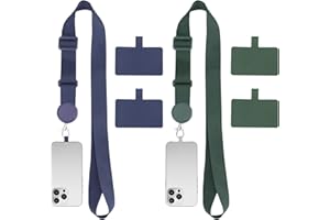 Vspek Cordones Universal de Teléfono Móvil con Parche, Compatible con la mayoría de los teléfonos Inteligentes para Estuches de teléfonos