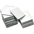 Bright Creations Square Mirror Mosaic Tiles, 50 Pack of Mini Mirrors for Wall Decor, Craft Projects, 7.6 cm