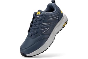 FitVille Extra Weit Wanderschuhe Herren Wasserdicht Wanderhalbschuhe rutschfest Trekkingschuhe für Alle Wetterbedingungen Outdoor Schuhe mit Fußgewölbestütze Gr.39.5-50