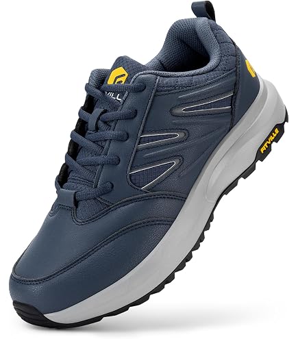 Scarpe Da Trekking In Pelle Cucite A Mano - Sneaker Antiscivolo Per Uomo Con Supporto Plantare Anti-fatica