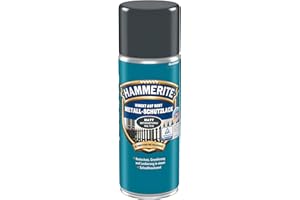 Hammerite Metallschutzlack Spray Matt, Anthrazitgrau, 400ml