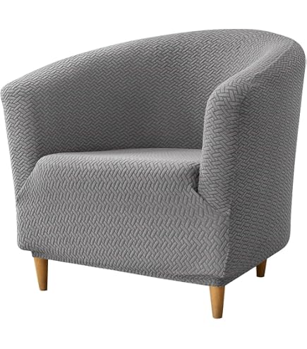 Housse De Fauteuil Club Stretch Universelle Imprimée - Protecteur Moderne Pour Fauteuil Cabriolet