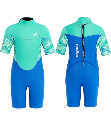 Speedo Infant Learn to Swim Tommy Turtle Wetsuit, Turquoise