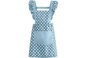 FAIRYGATE Aprons for Women Unisex Adjustable Apron Cooking Kitchen Chef for Home Kitchen Restaurant Coffee House
