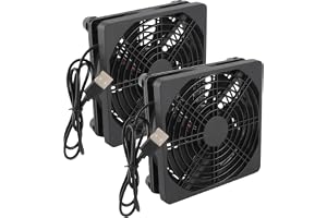 Datorfodral Fläkt 2st Ultra Tyst Tyst Kylning USB-fläkt Mute USB-gränssnitt Chassifläktar 5V PC Cooler PC Long Life Bearing f