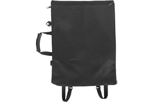 ASTIBYM Mochila de pintura A3 negra, bolsa de pintura, bolsa de tableros de dibujo para pintar para dibujar(8K black portable painting bag)