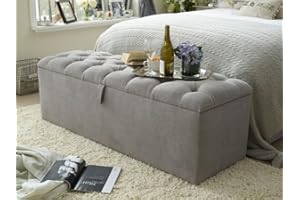 mm08enn NEW 3FT,4FT,4FT6 AND 5FT OTTOMAN, STORAGE BOX AND FOOTSTOOL (Length 102 cmx W 45 cm x H 35 cm)