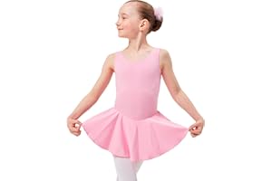 ‎TANZMUSTER tanzmuster Ballettkleid Mädchen ärmellos - Nora - Gr. 92-170 - Baumwolle - Ballettbody Kinder Ballett Trikot