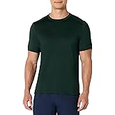 Amazon Essentials Men's Short-Sleeved Sports Shirt, Lightweight, Elastic, Quick Dry and Moisture Wicking Multipacks