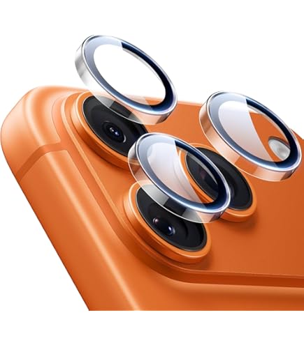 AiMok Bling Pellicola Fotocamera Compatibile con iPhone 14 Pro/14 PRO Max, HD Vetro Temperato Alluminio Rim Protezione Lente Pellicola Anti Graffio Custodia per iPhone 14 Pro/14 PRO Max - d'Argento