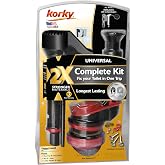 Korky 4010XP Toilet Repair Kit, Black