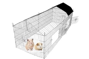 TAHA® 1.8m Pet Rabbit Run Play Pen Guinea Pig Playpen Chicken Puppy Cage Hutch.