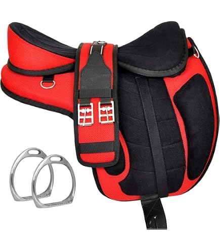 Selle De Cheval Sans Arçon Wonder Wish Freemax - Microfibre, Léger, Siège Profond - 30,5 à 45,7 Cm