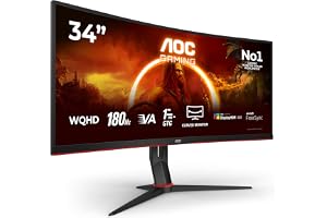 AOC G2 CU34G2XP/BK écran plat de PC 86,4 cm (34") 3440 x 1440 pixels