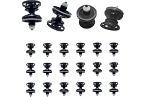 CXXTKCXXLC 22 Pack Door Panel Mounting Clips Replacement Clips for VW T5 7L6868243 Brackets Mounting Clips for A1 A4 A5 A6 Golf 5 6 7